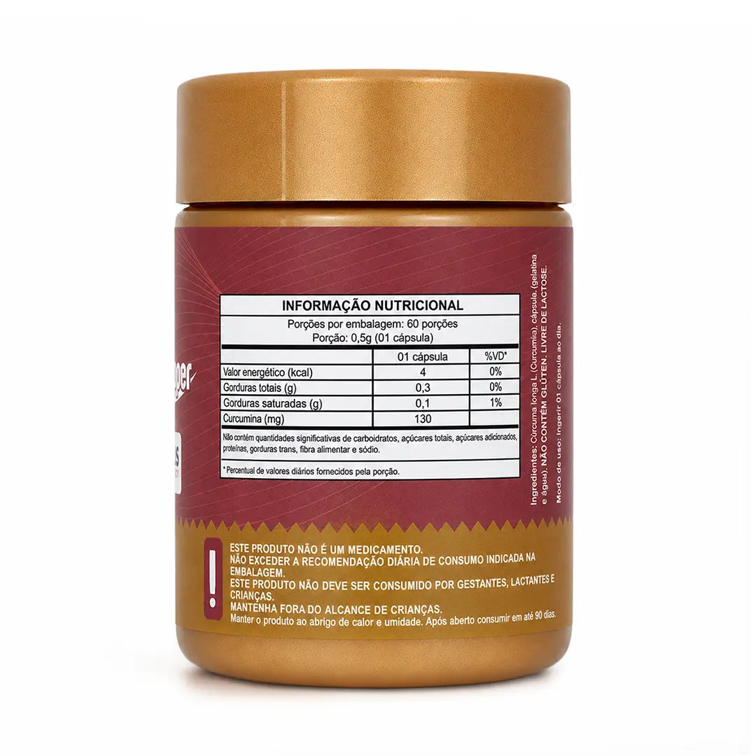 Curcuma Upper (Curcumima Lipossomal com TCM) em Cápsulas Softgel NatusVita