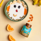 Ômega 3 Kids com DHA e EPA. Mini softgel. Livre de óleo de soja. 60 Cápsulas Mastigáveis NatusVita