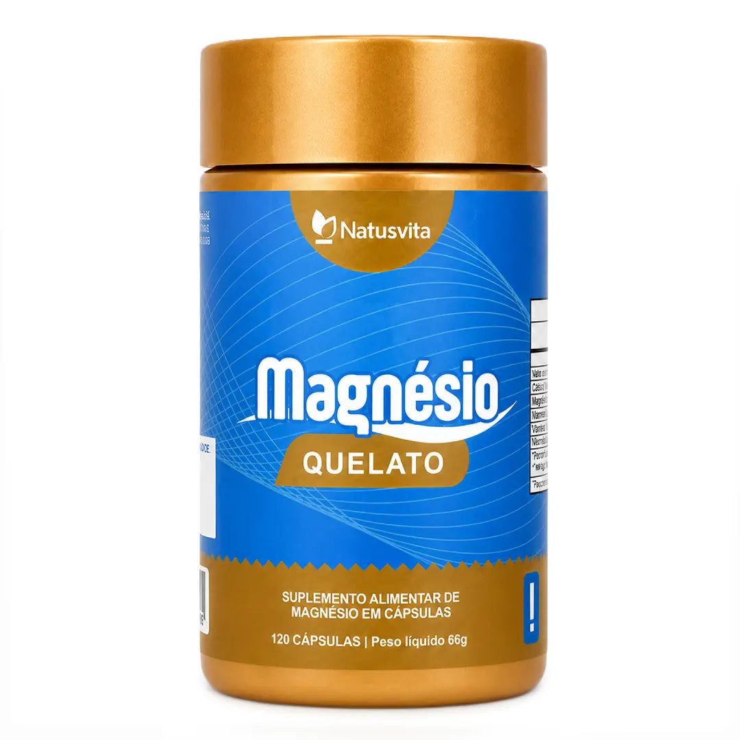 Magnésio Bisglicinato. 120 cápsulas NatusVita
