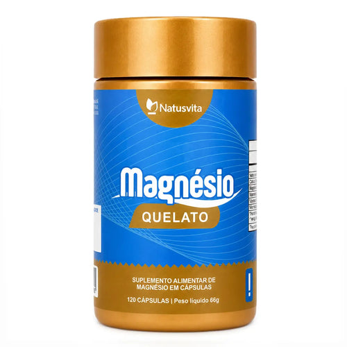 Magnésio Bisglicinato. 120 cápsulas NatusVita