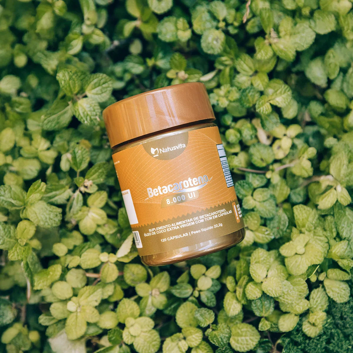 Betacaroteno em cápsulas