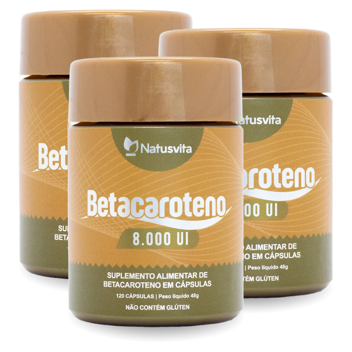 Betacaroteno (8.000 UI). 120 cápsulas