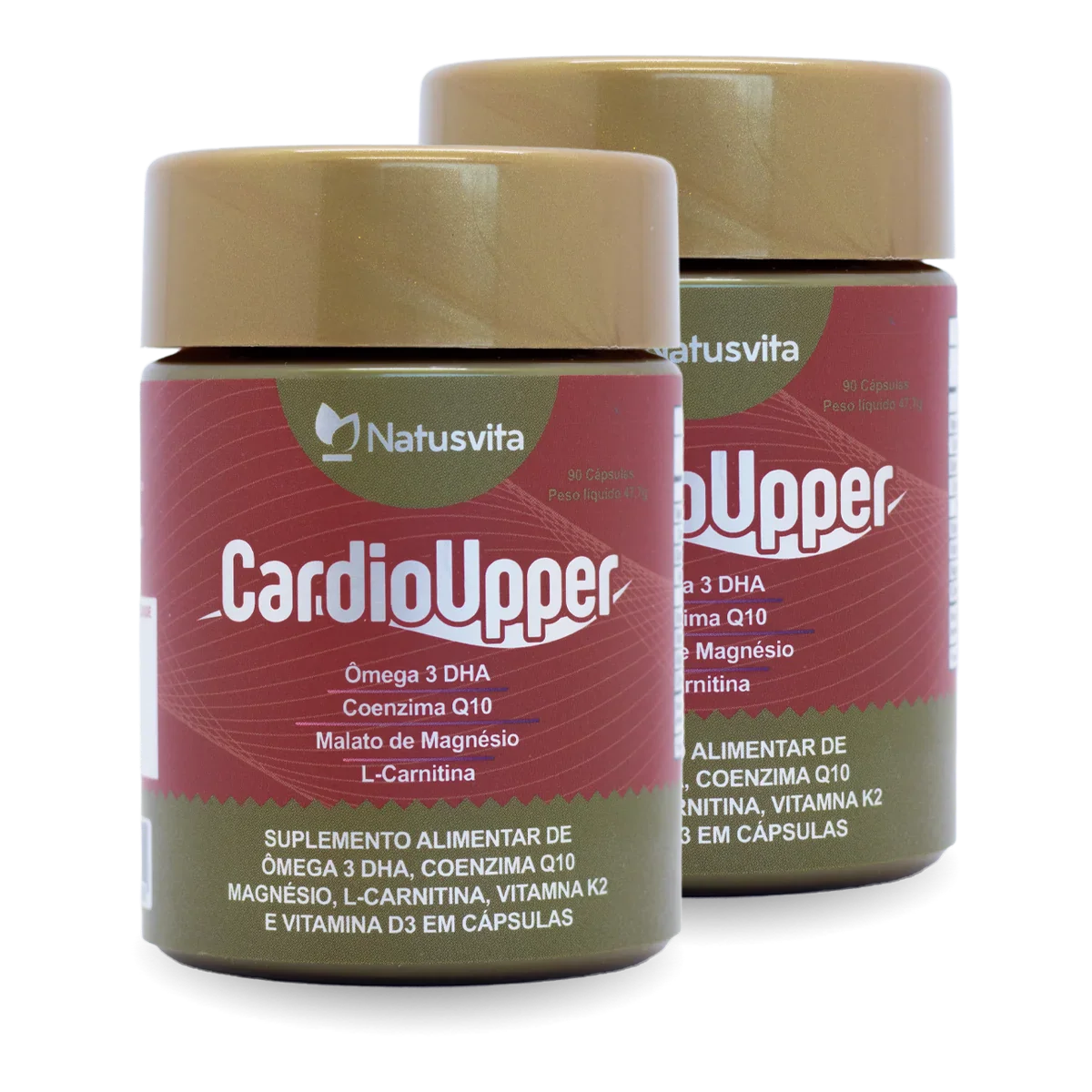 Cardio Upper (Ômega 3, Coenzima Q10, Magnésio, L-Carnitina, Vitamina K2 e D3)