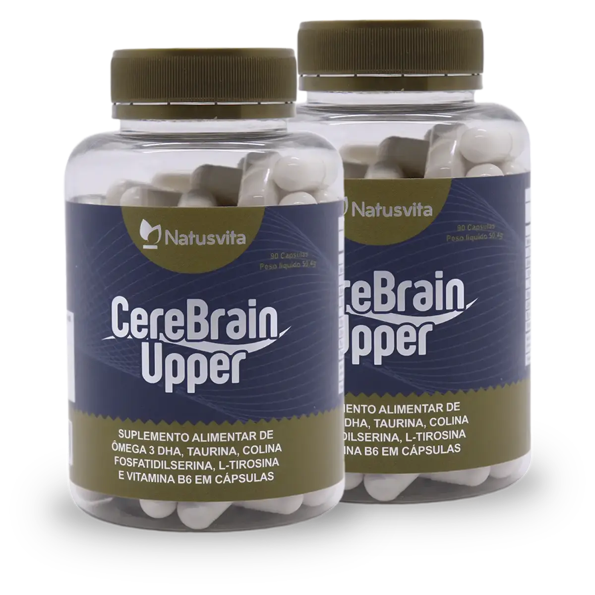 Cerebrain Upper (Ômega 3, Taurina, Fosfatidilserina, Tirosina e Vitamina B6)