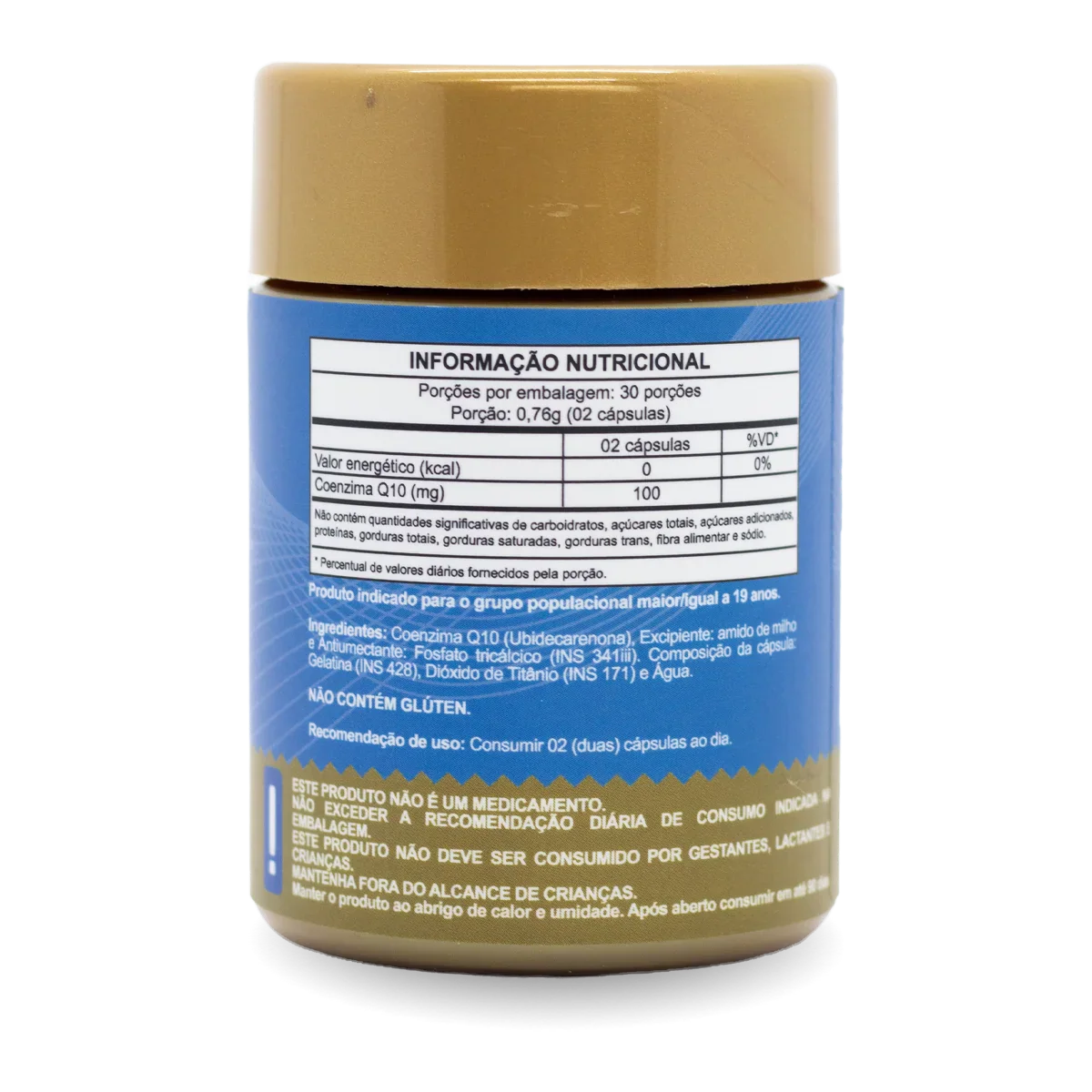 Coenzima Q10 em cápsula