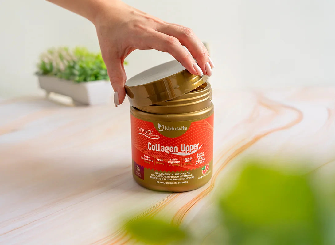 Colágeno, Vitaminas e Minerais em pó