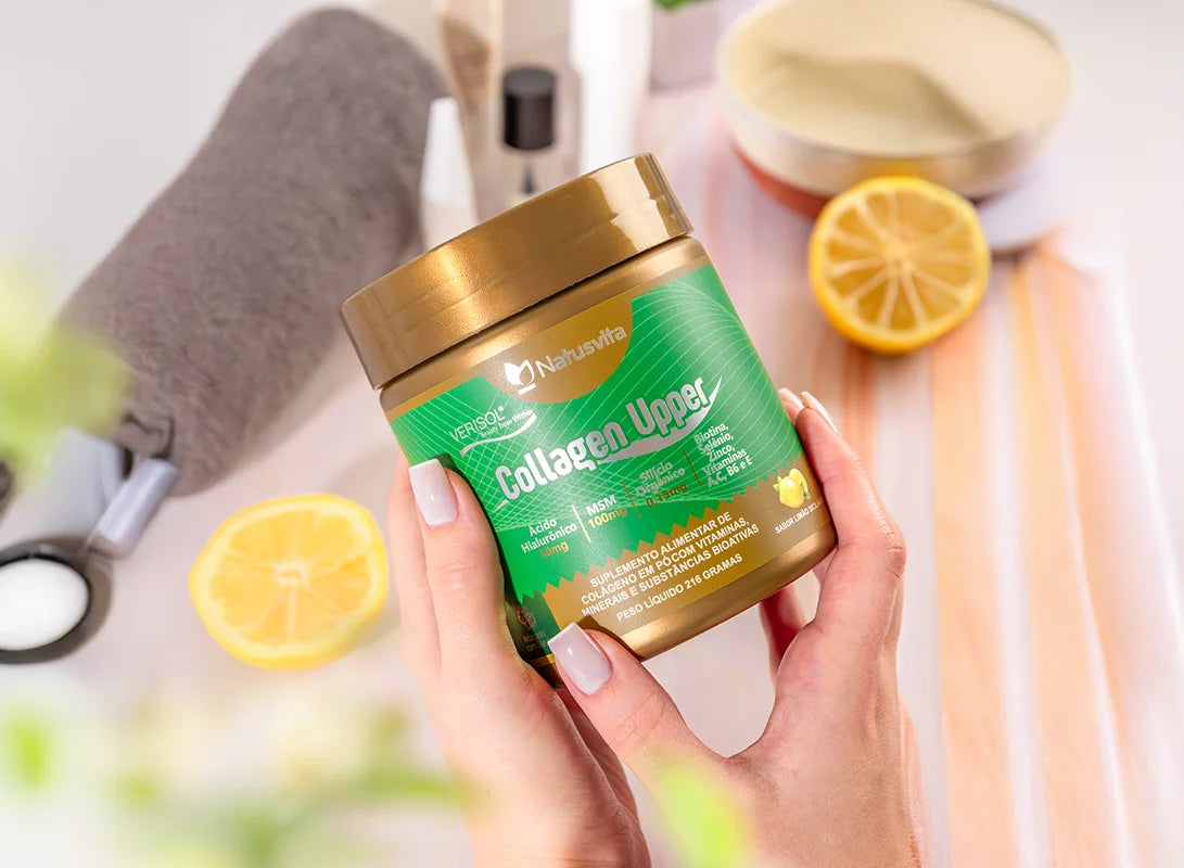 Colágeno, Vitaminas e Minerais em pó