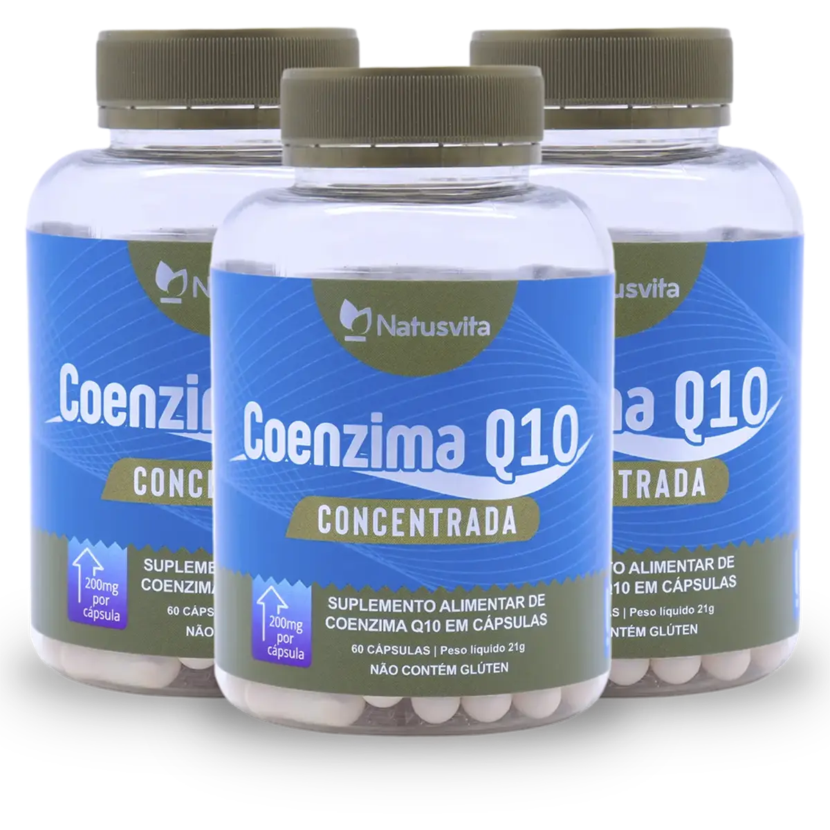 Coenzima Q10 Concentrada (200mg por cápsula)