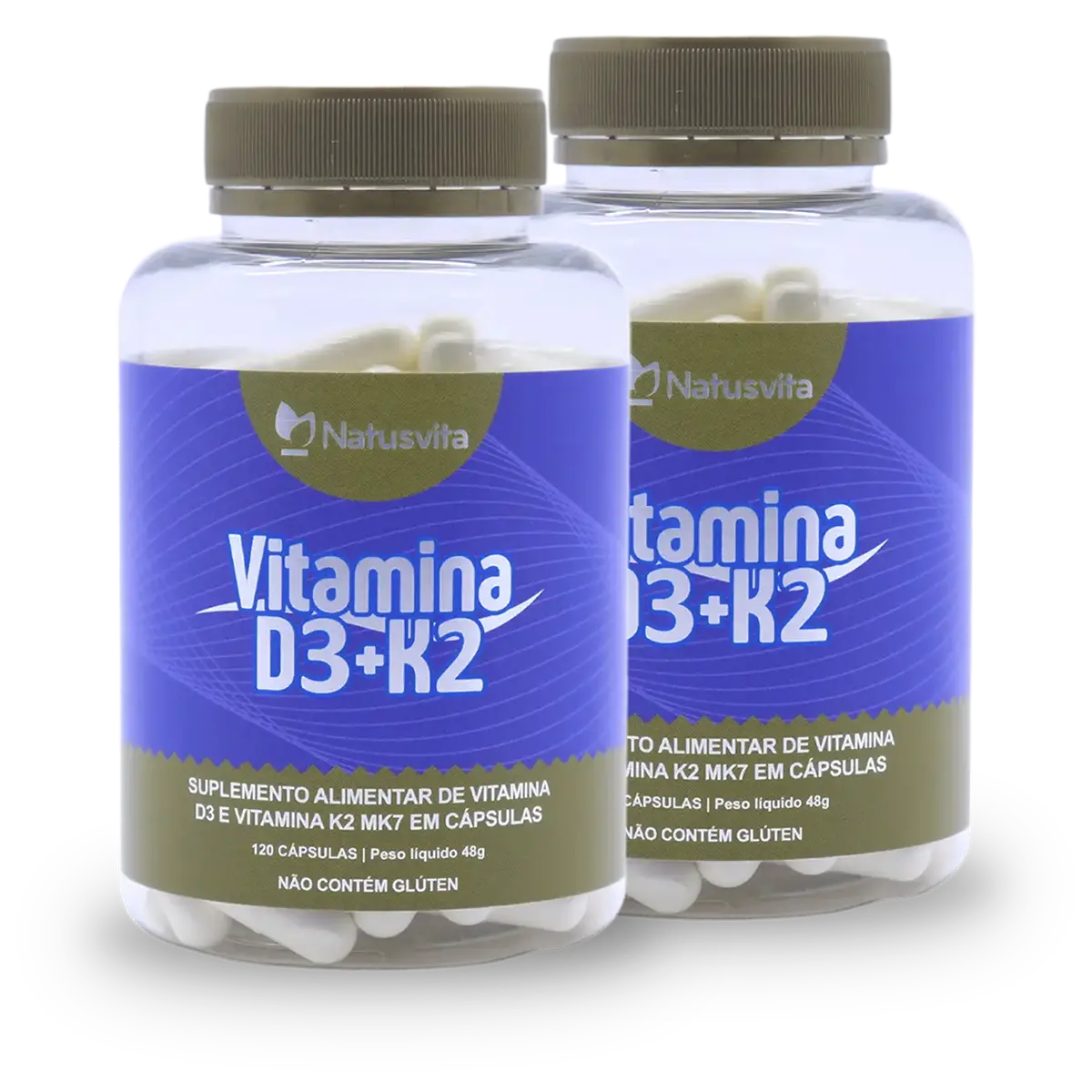 Vitamina D3 2.000ui com K2 Mk7