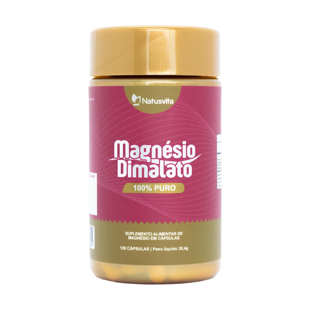 Magnésio Dimalato 120 cápsulas