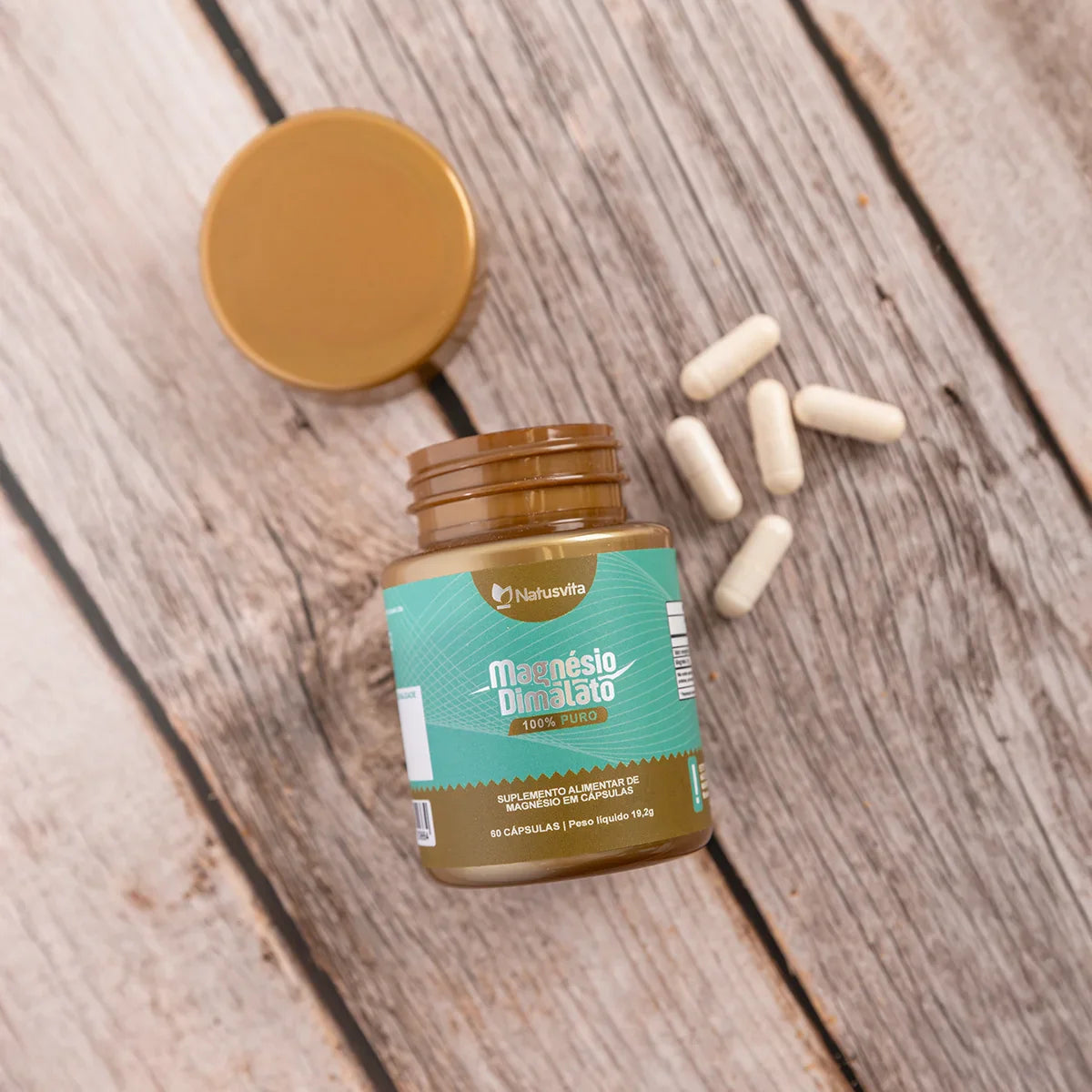 Magnésio Dimalato 60 cápsulas