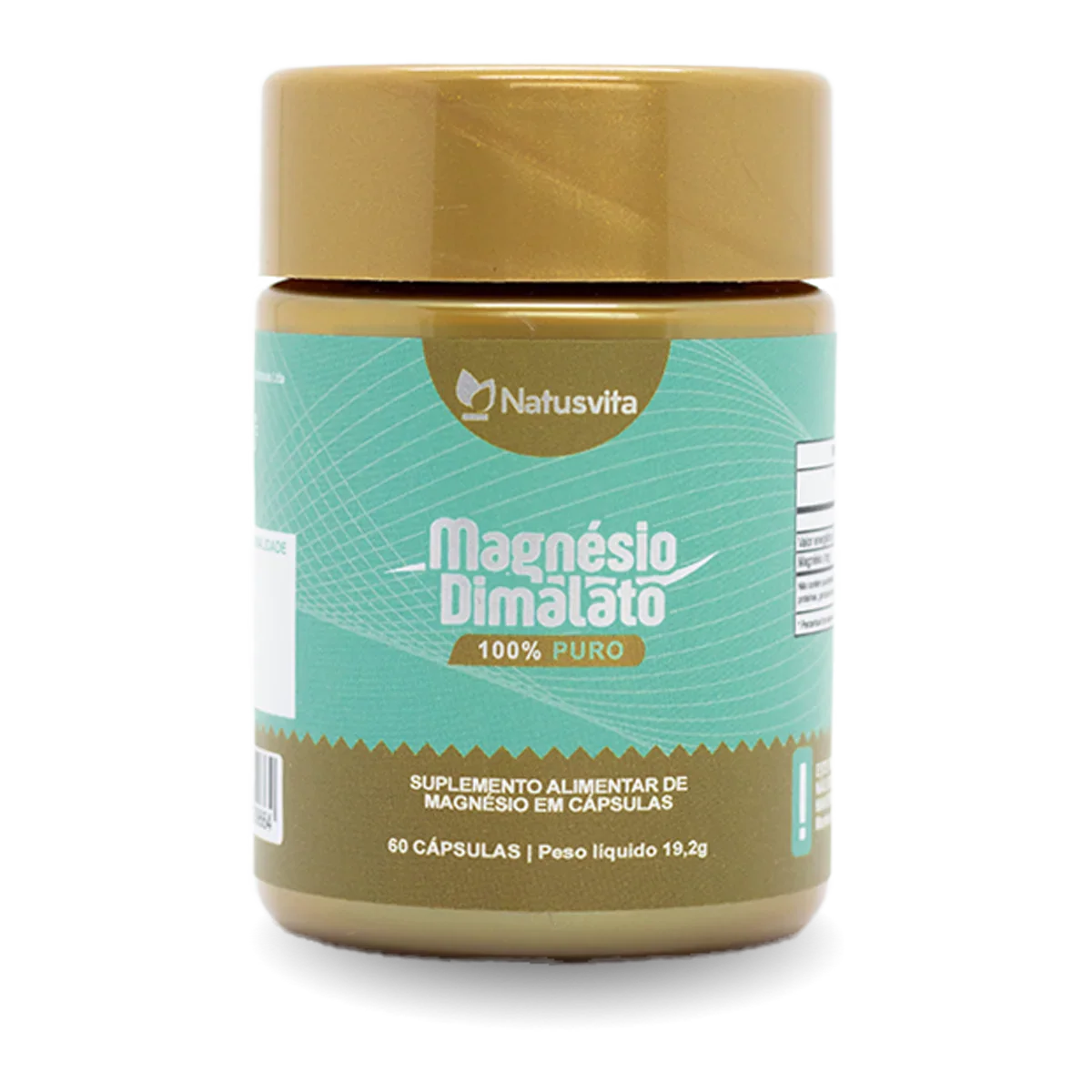 Magnésio Dimalato 60 cápsulas