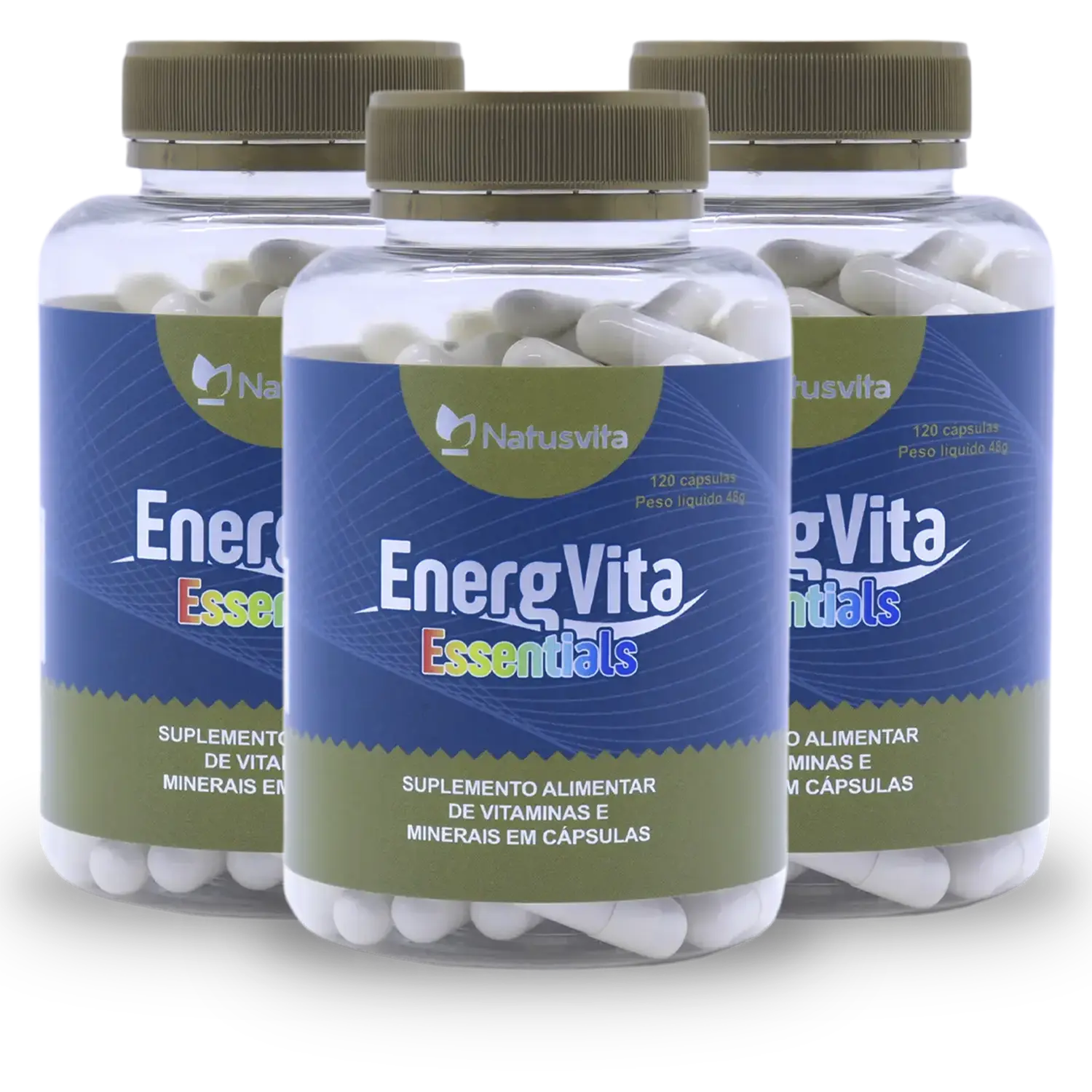 EnergVita Essentials (Multivitamínico com Vitaminas Ativas e Minerais Quelatos)