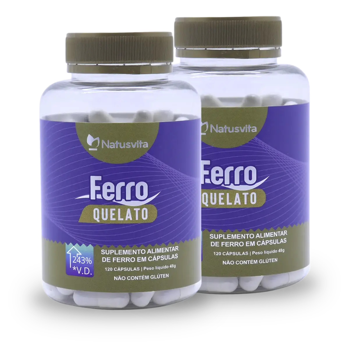 Ferro Quelato 34mg (243% V.D.)