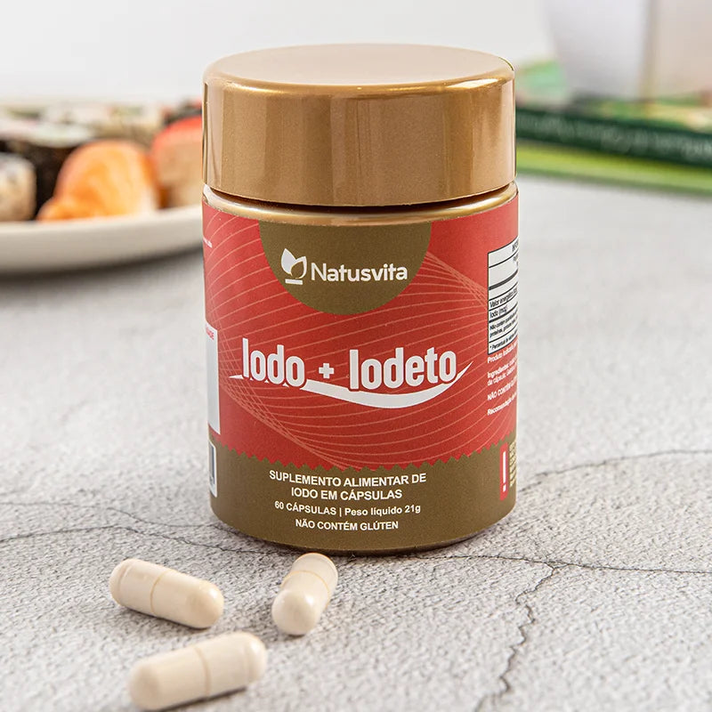 Iodo + Iodeto em cápsulas