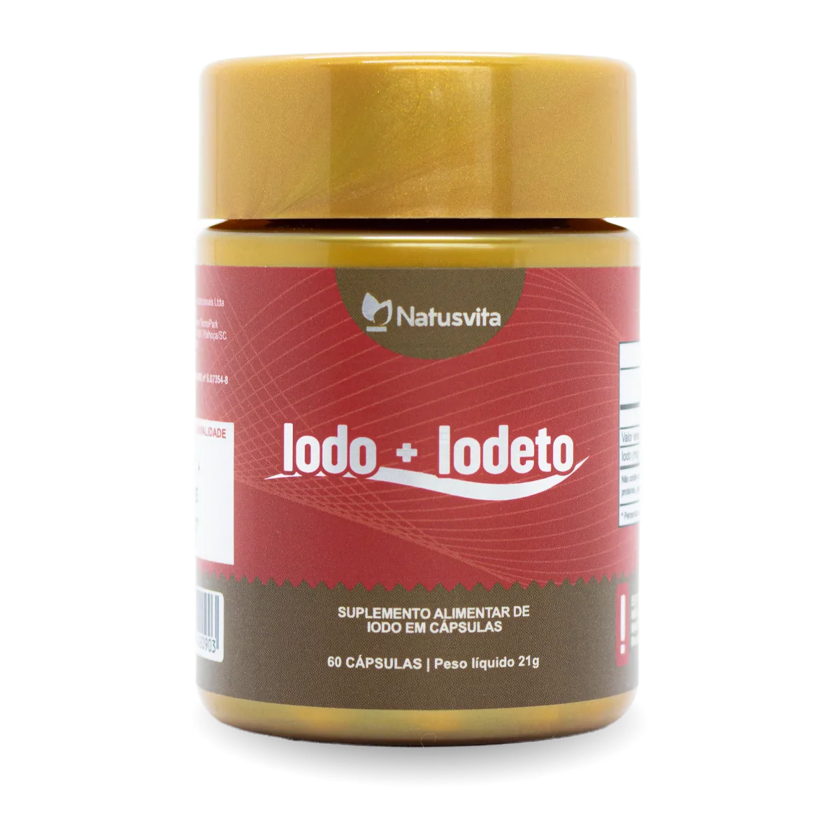 Iodo + Iodeto em cápsulas