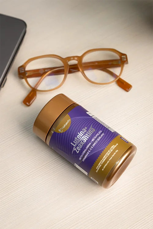 Luteína + Zeaxantina em cápsulas