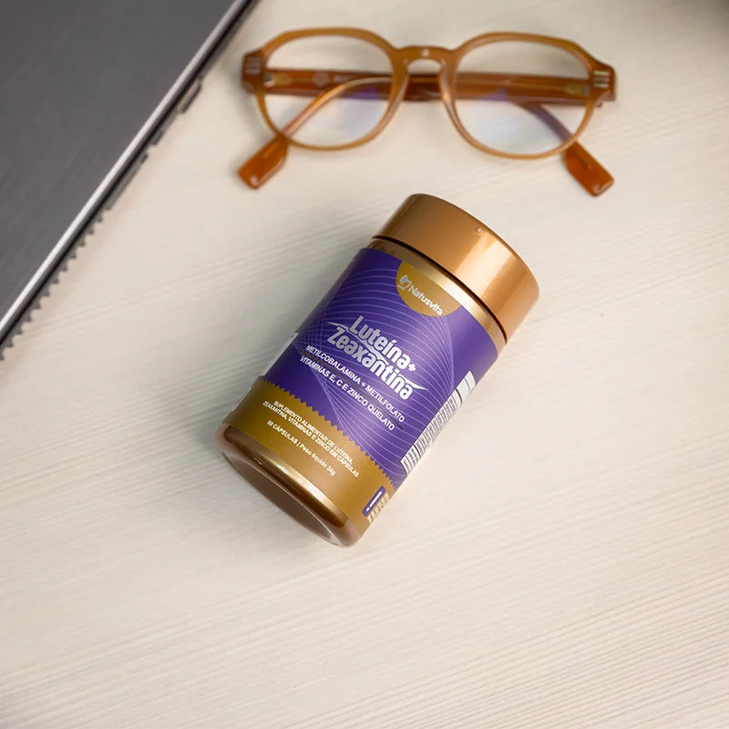 Luteína + Zeaxantina em cápsulas