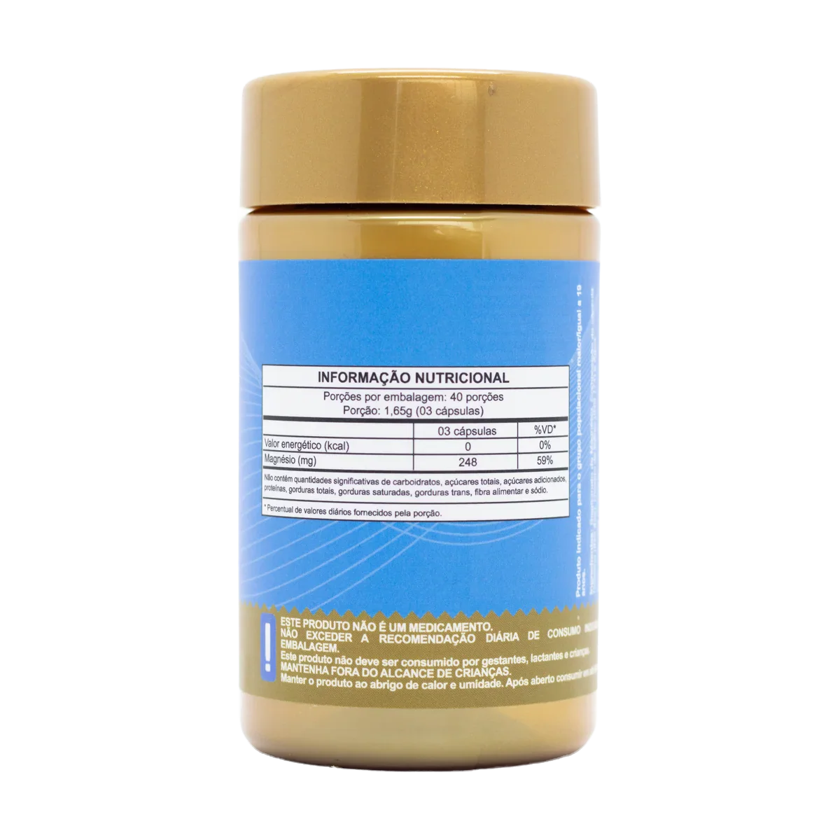 Magnésio Quelato em cápsulas