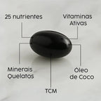 EnergVita MaxPrime 120 cápsulas (Multivitaminico com Vitaminas Ativas e Minerais Quelatos com TCM em Cápsulas Softgel) NatusVita