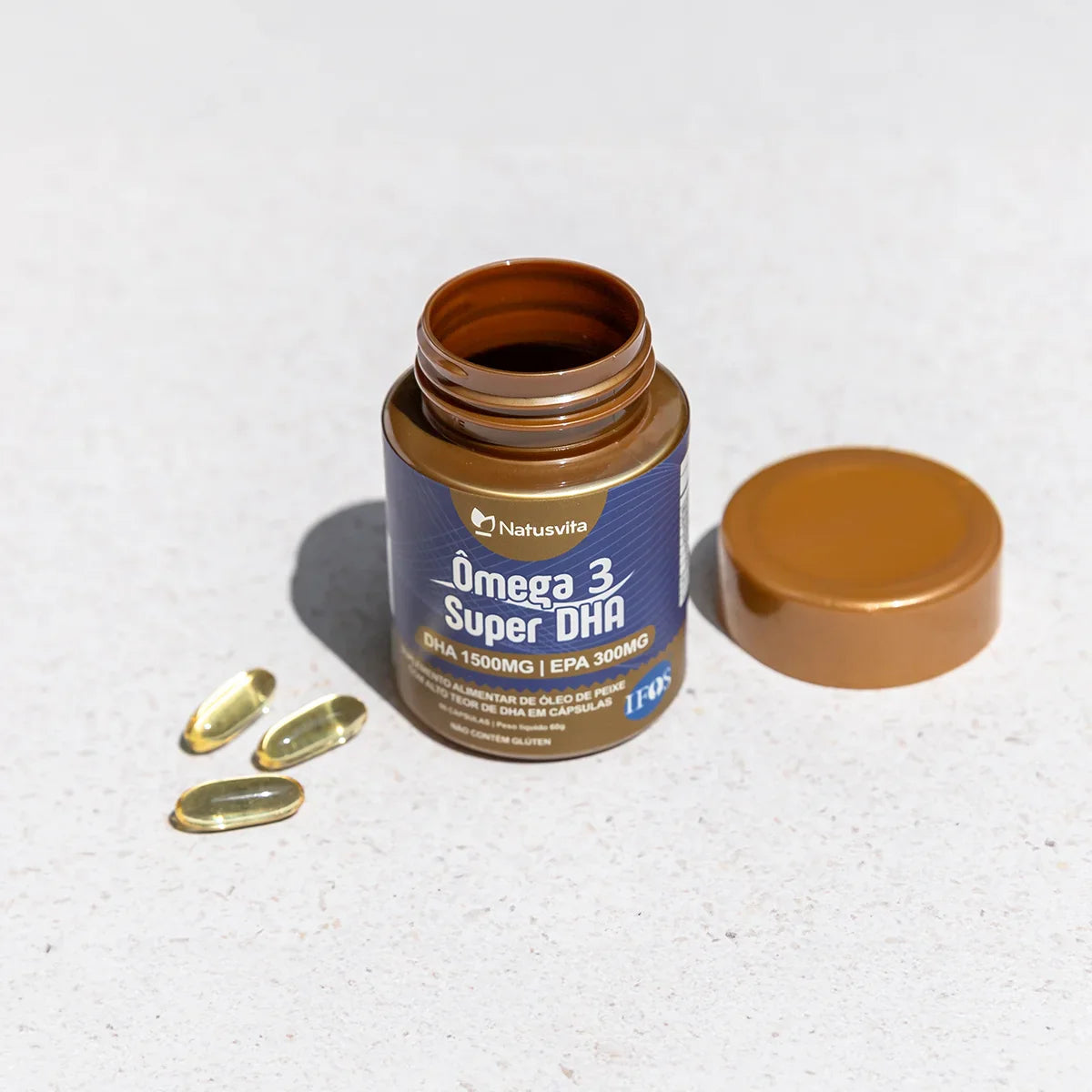 Ômega 3 Super 1500mg DHA Ultra Concentrado