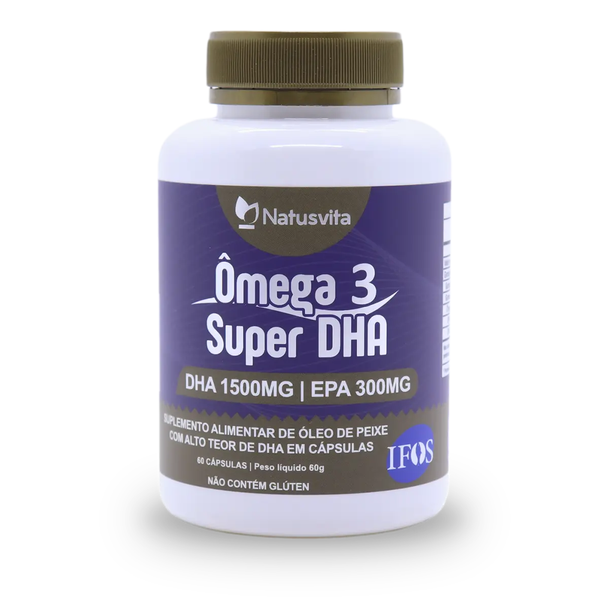 Ômega 3 com 1500mg de DHA em cápsula