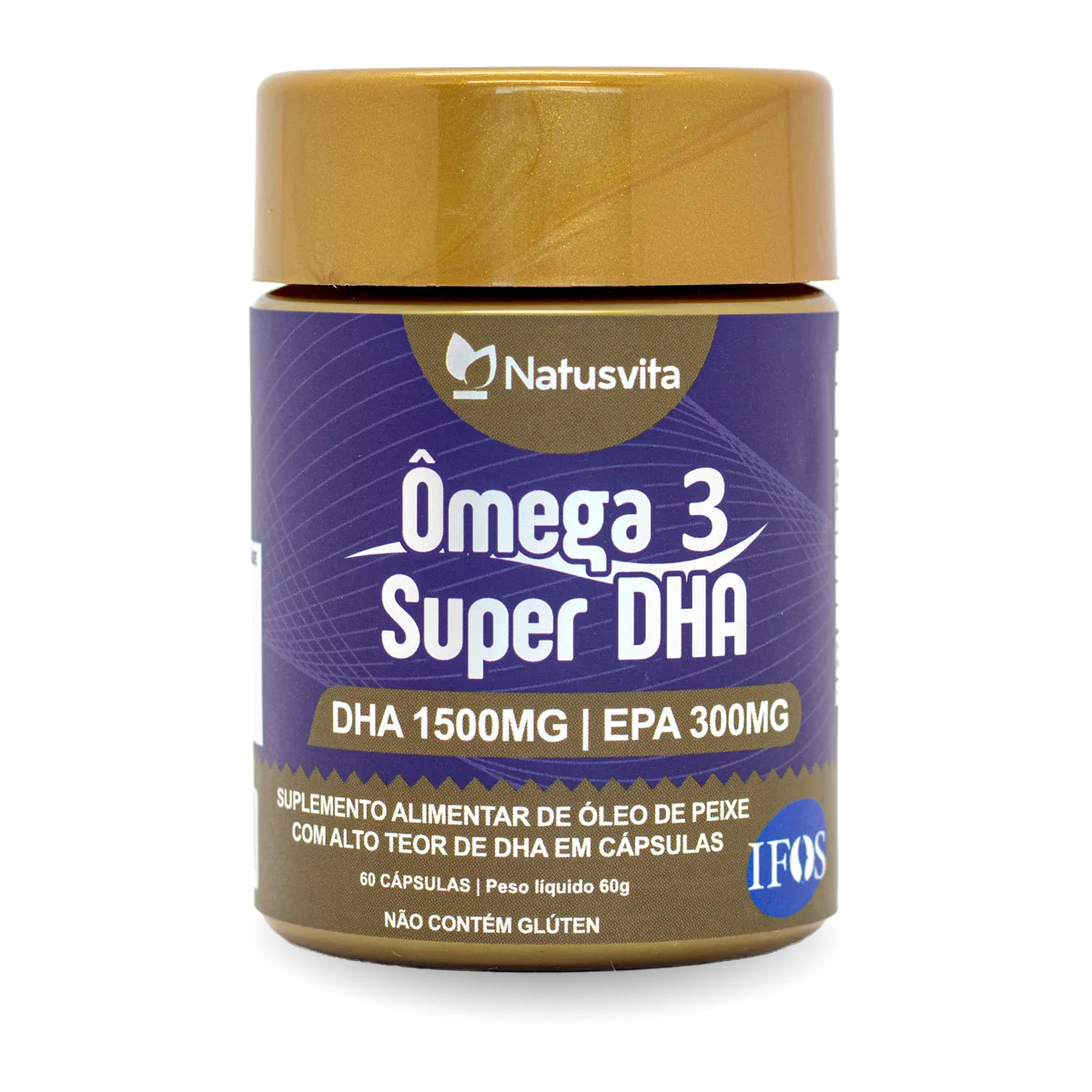 Ômega 3 com 1500mg de DHA em cápsula