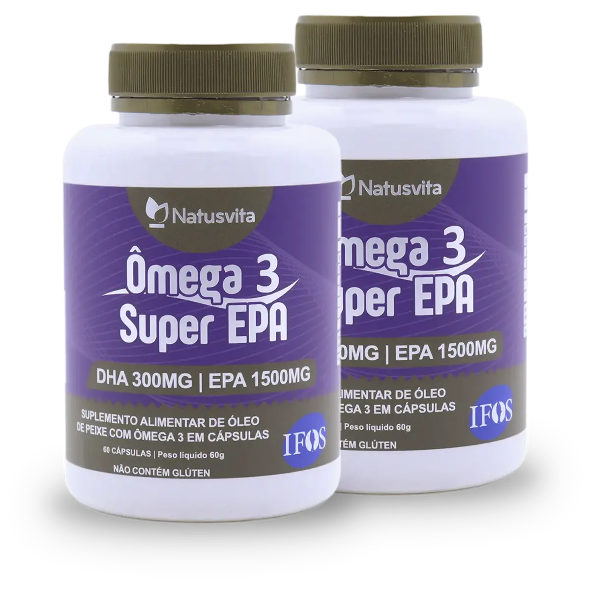 Ômega 3 Super EPA (1500mg de EPA). Importado com Selo IFOS