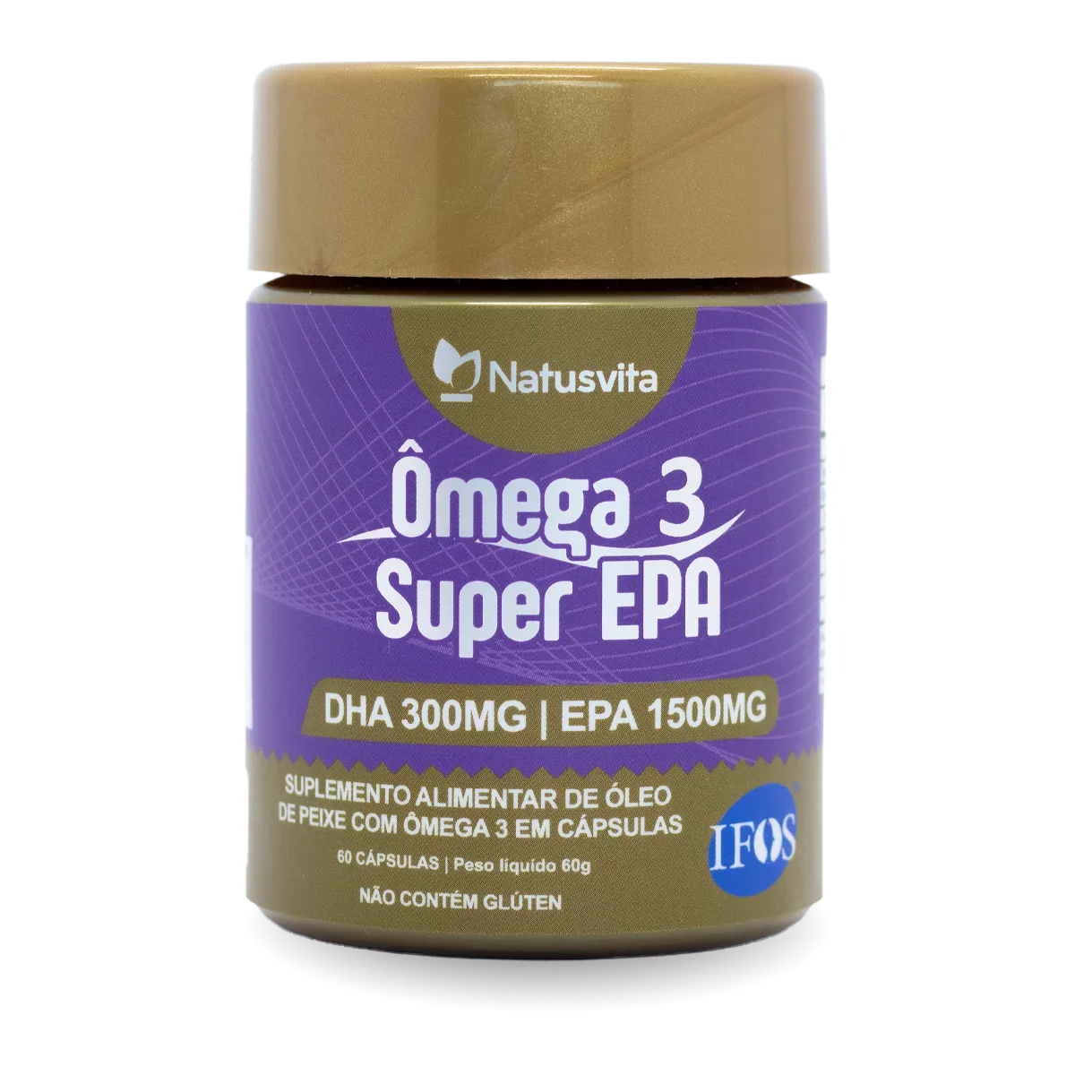 Ômega 3 com 1500mg de EPA em cápsula