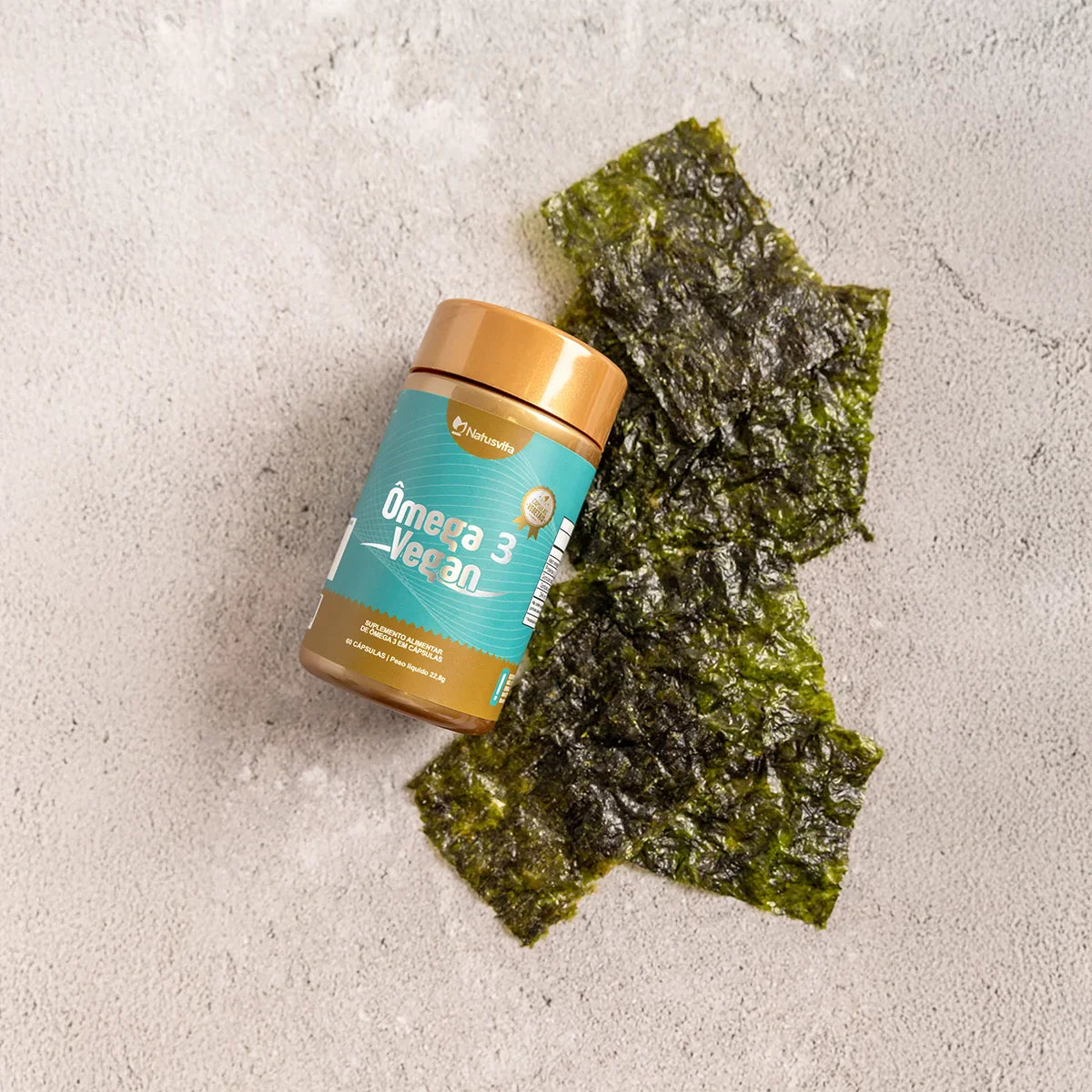 Ômega 3 Vegano em cápsulas