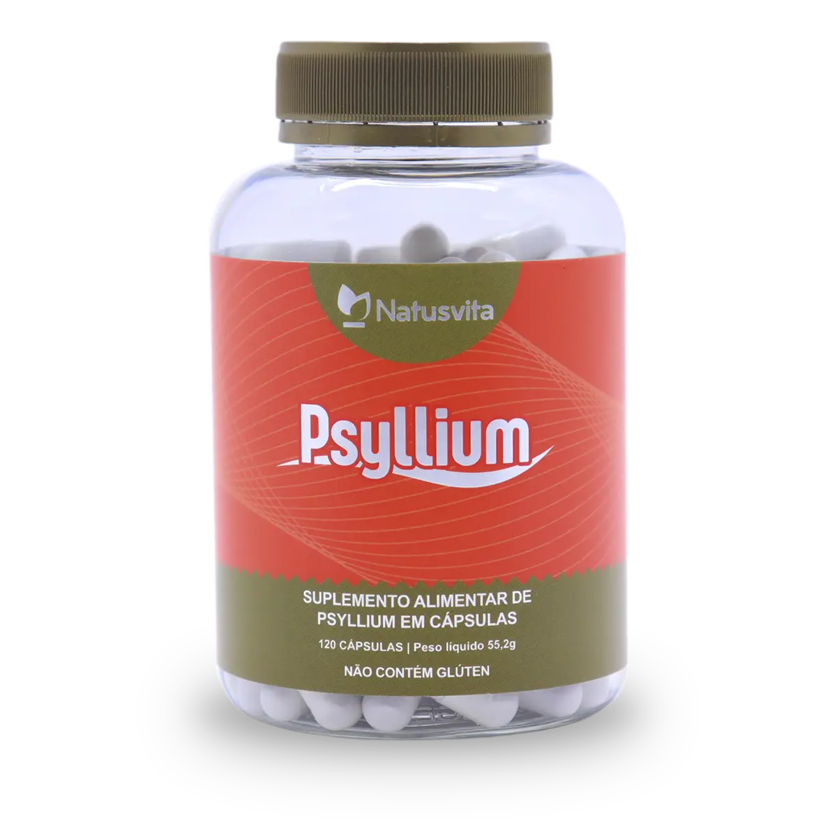 Psyllium em cápsula