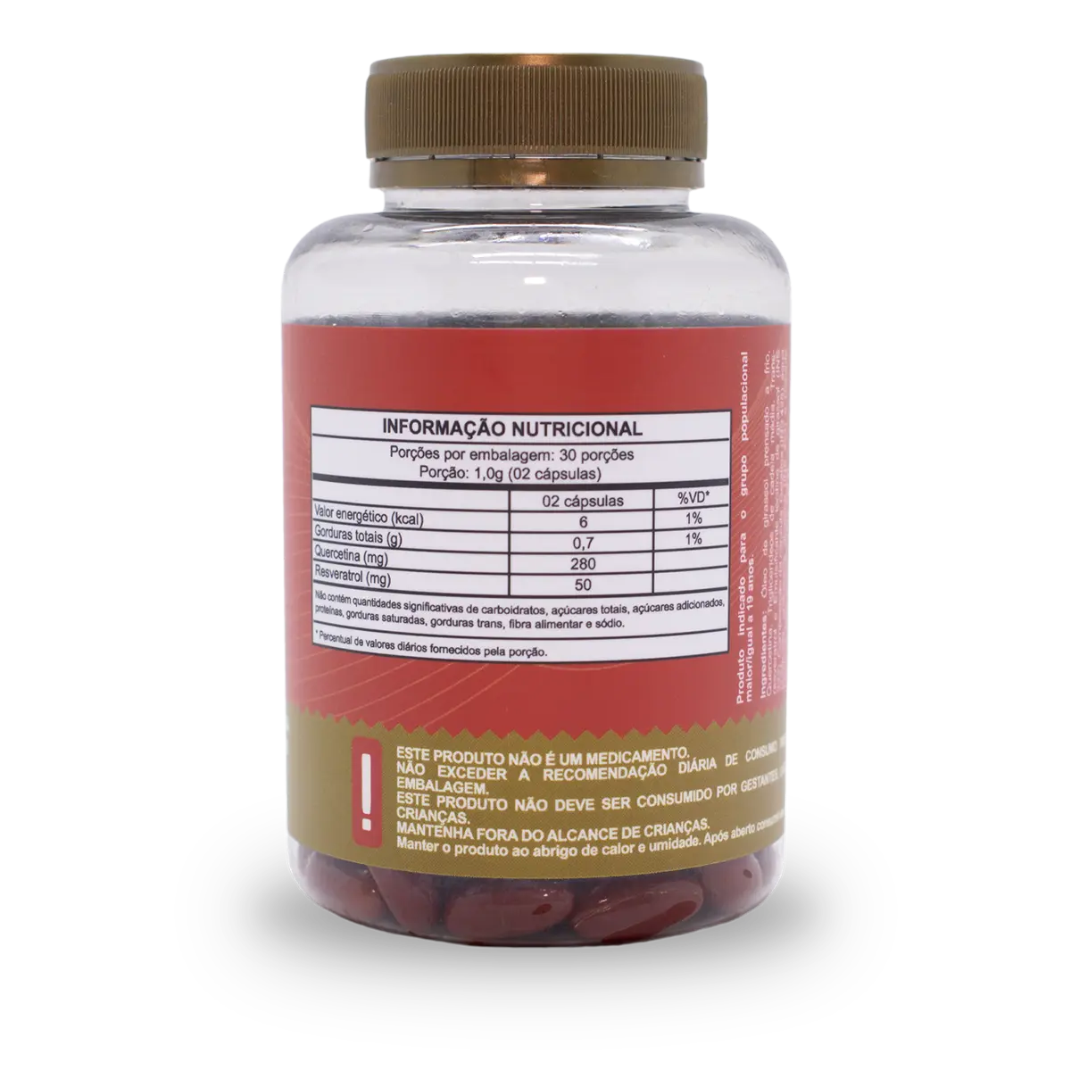 Quercetina e Trans-Resveratrol com TCM