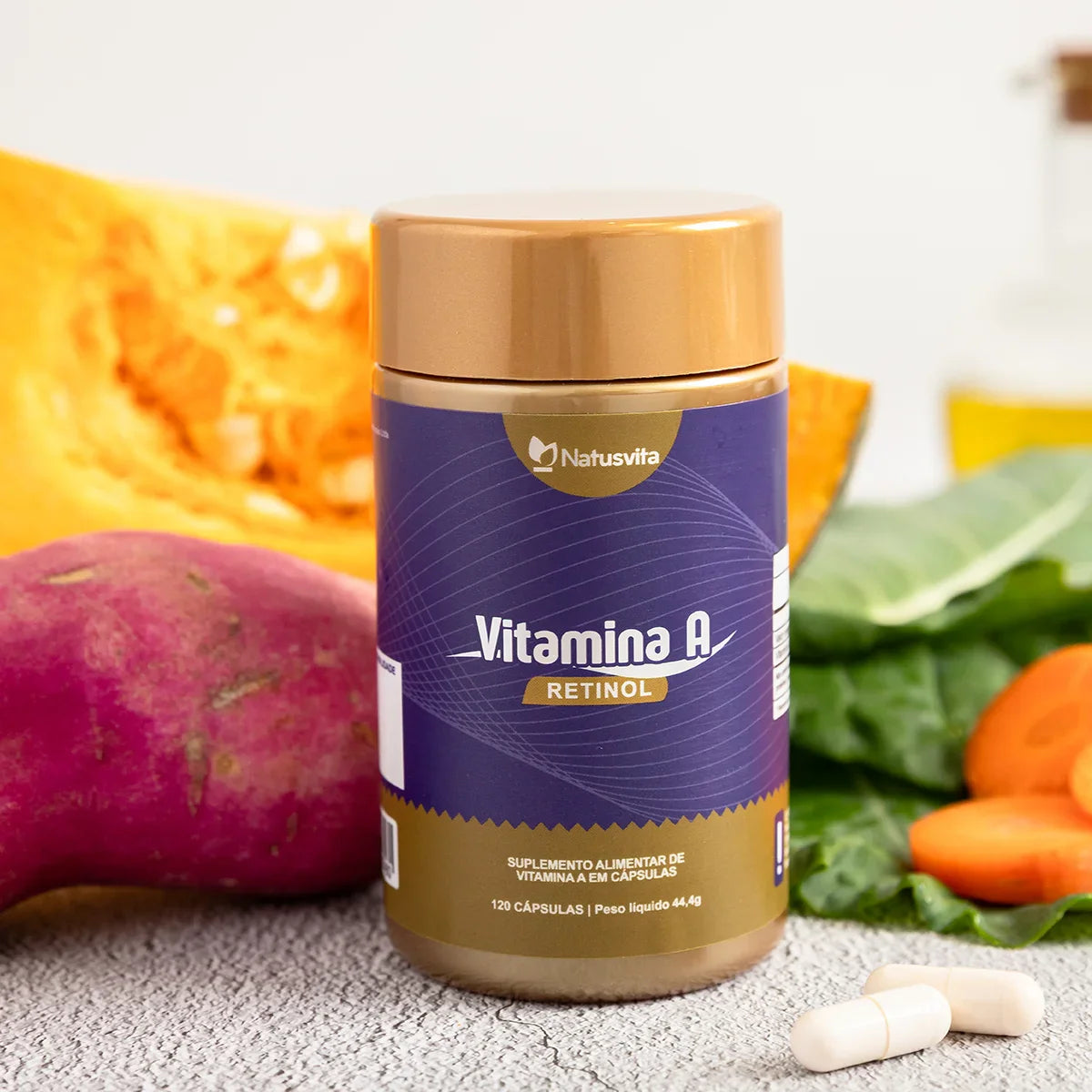 Vitamina A (Retinol) em cápsula