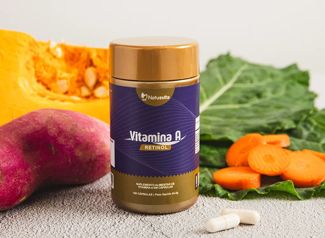 Vitamina A (Retinol) em cápsula
