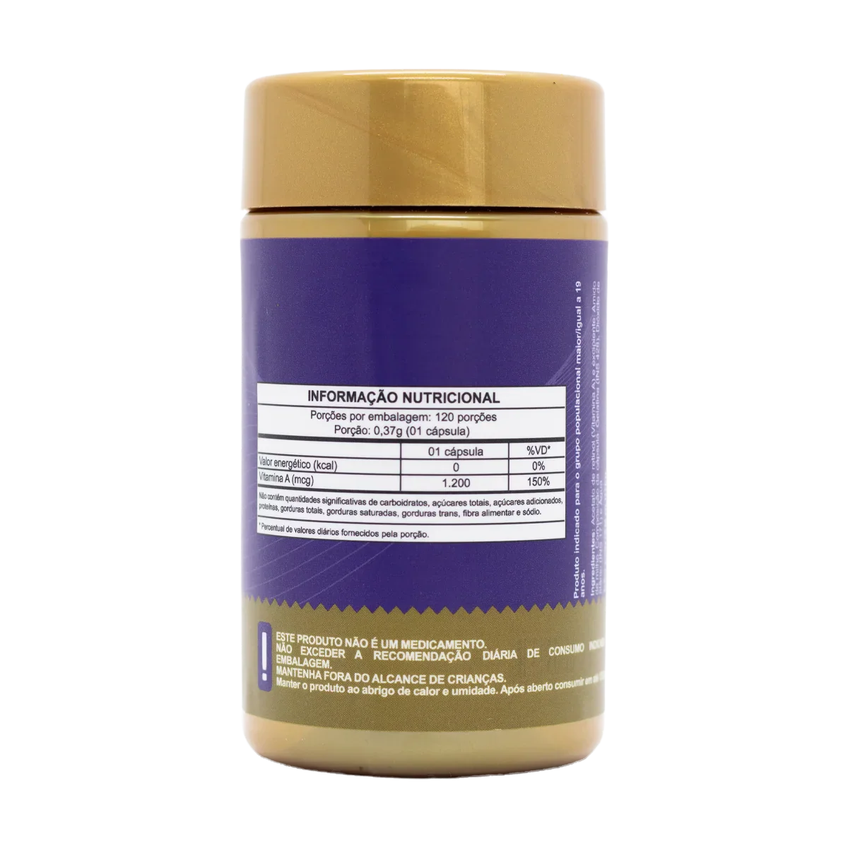 Vitamina A (Retinol) em cápsula