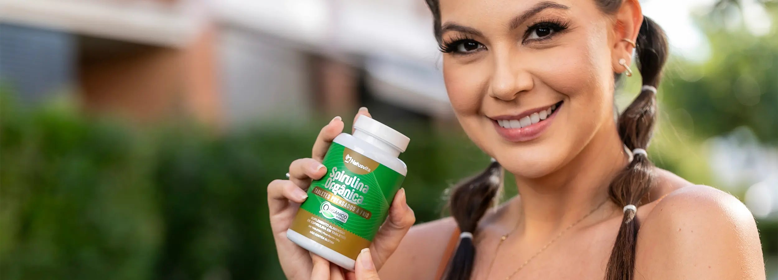 Spirulina Orgânica em cápsula