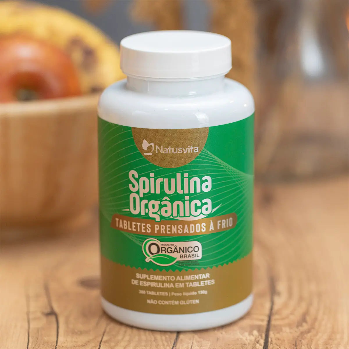 Spirulina Orgânica em cápsula