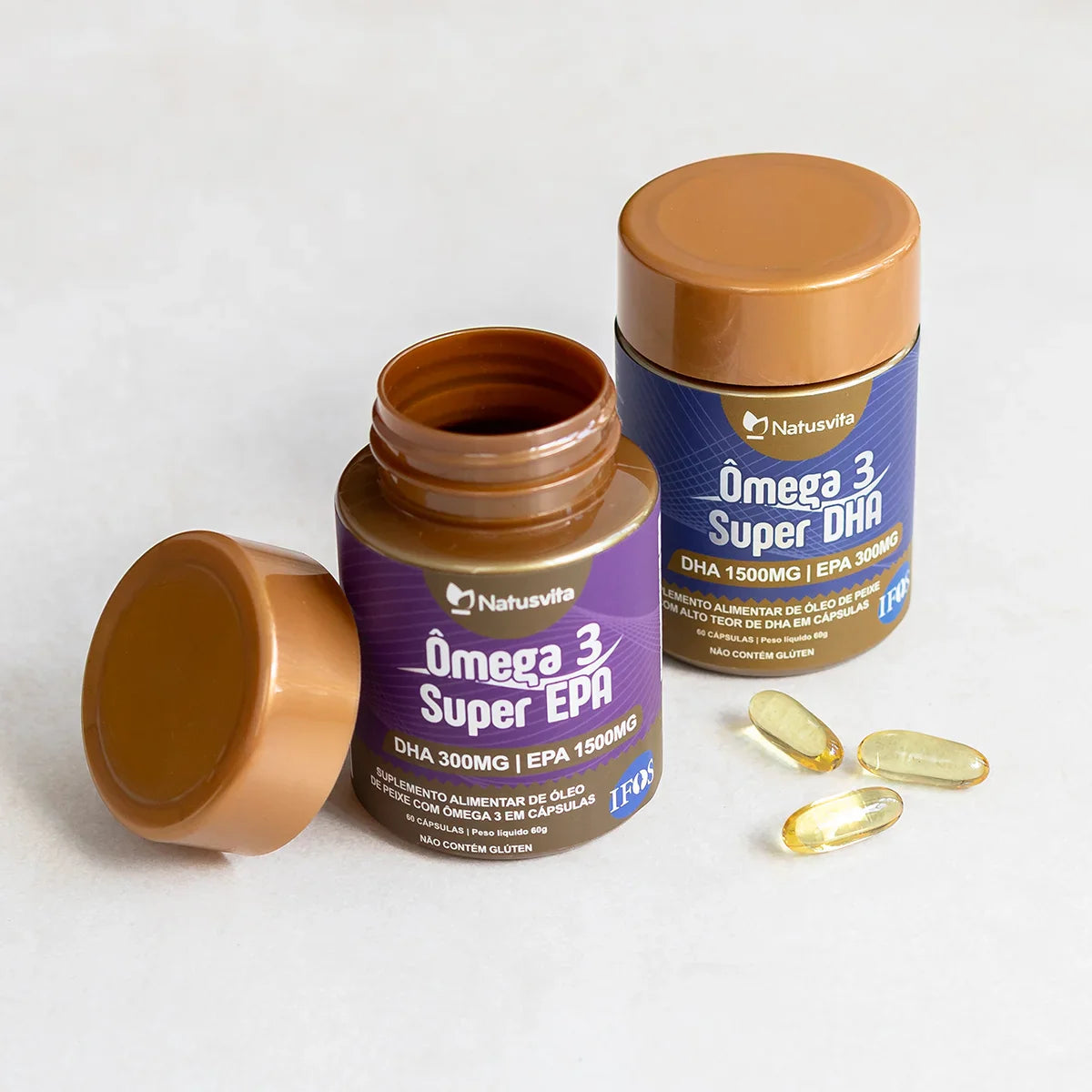 Ômega 3 com 1500mg de EPA em cápsula