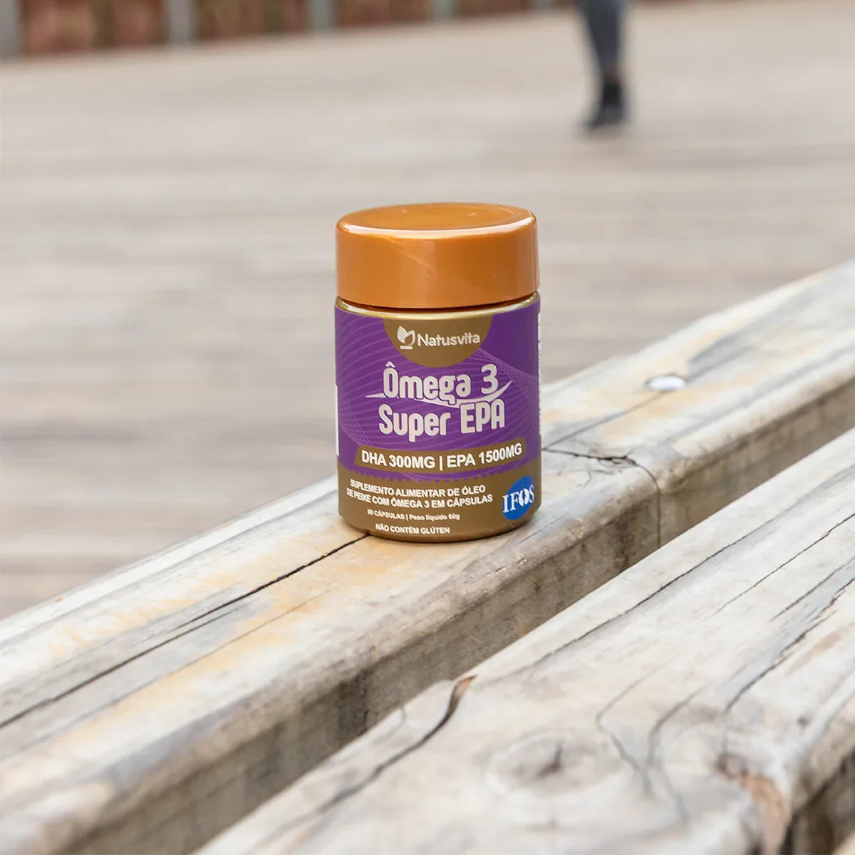 Ômega 3 com 1500mg de EPA em cápsula