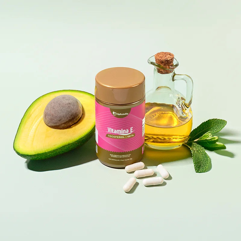 Vitamina E (Tocoferol) em cápsula