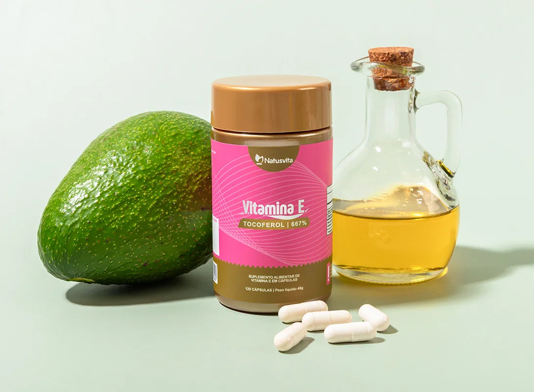 Vitamina E (Tocoferol) em cápsula