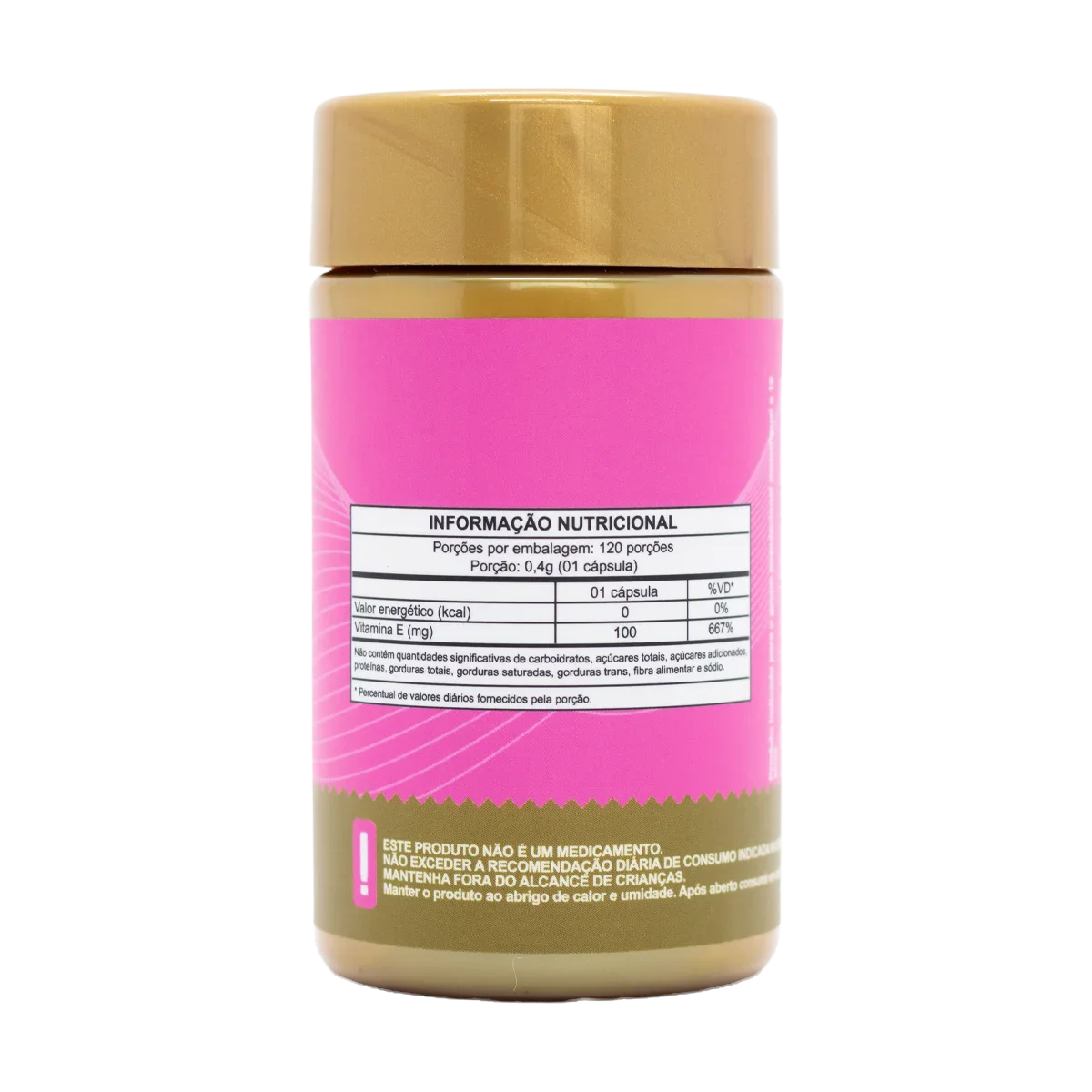 Vitamina E (Tocoferol) em cápsula