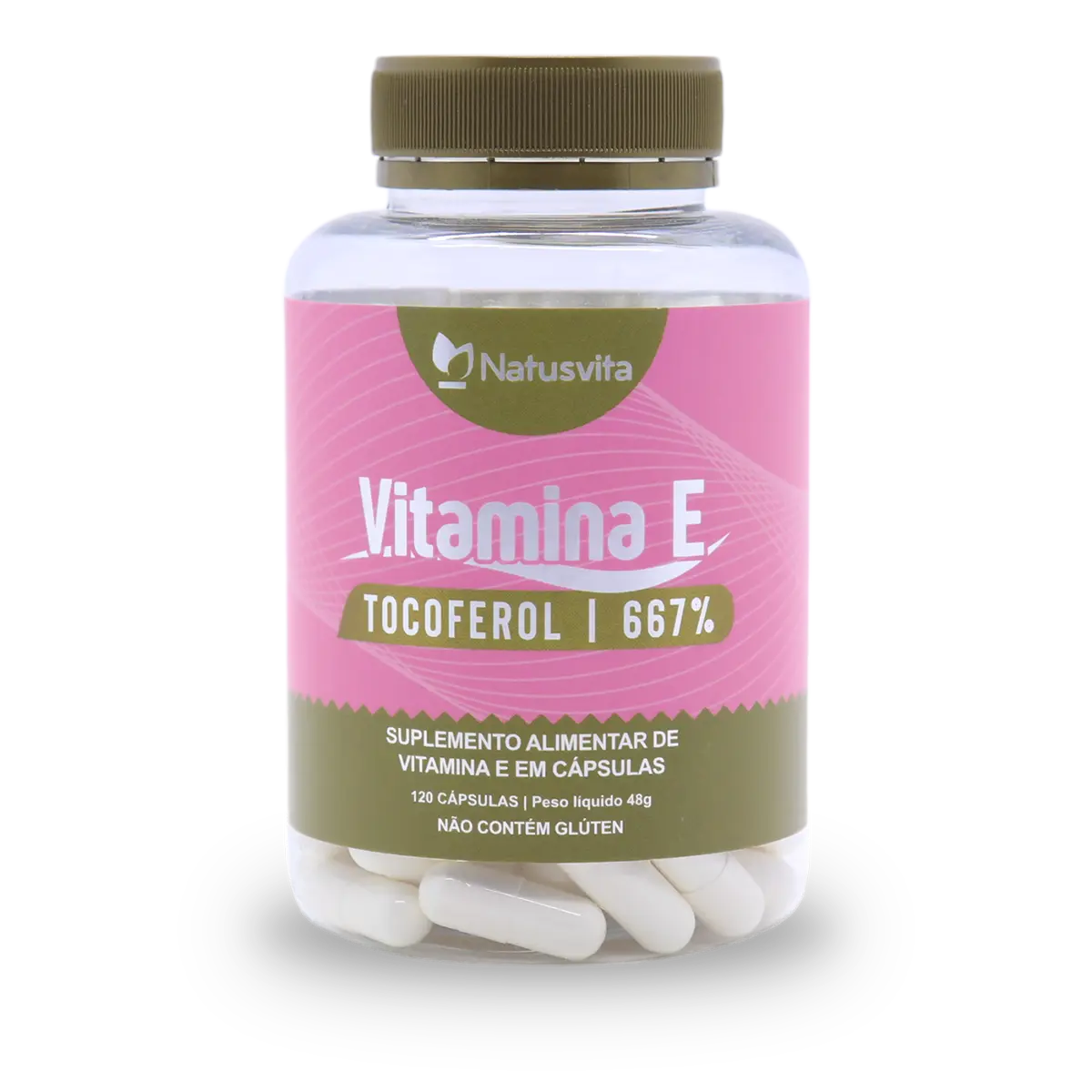 Vitamina E (Tocoferol) em cápsula