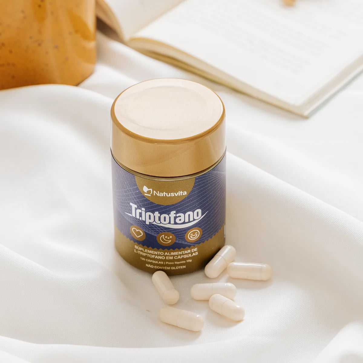 Triptofano em cápsula