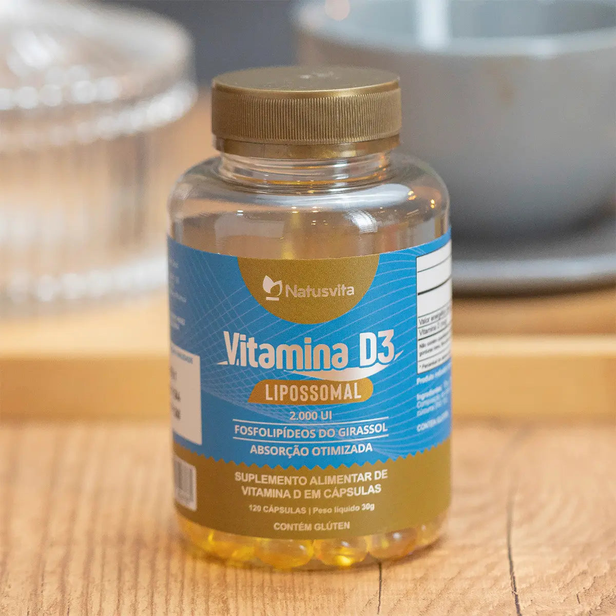 Vitamina D3 Lipossomal em cápsula