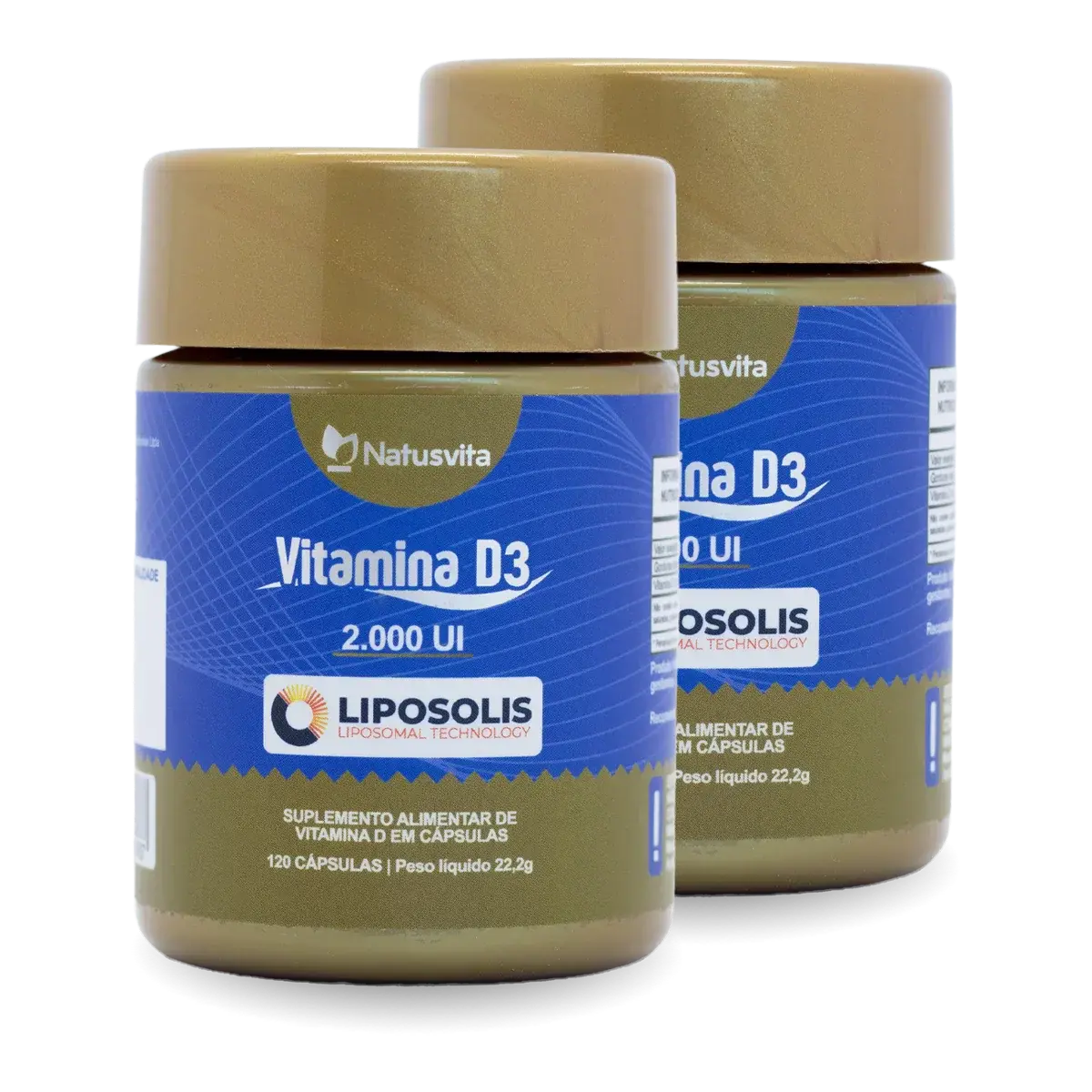 Vitamina D3 Lipossomal Concentrada NatusVita