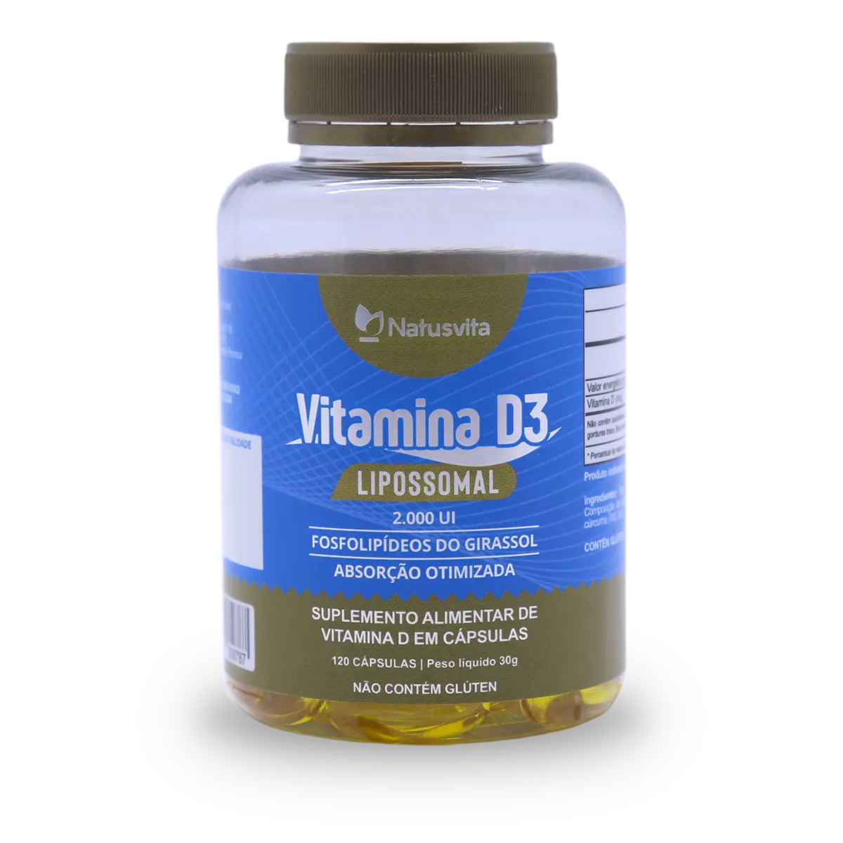 Vitamina D3 Lipossomal em cápsula