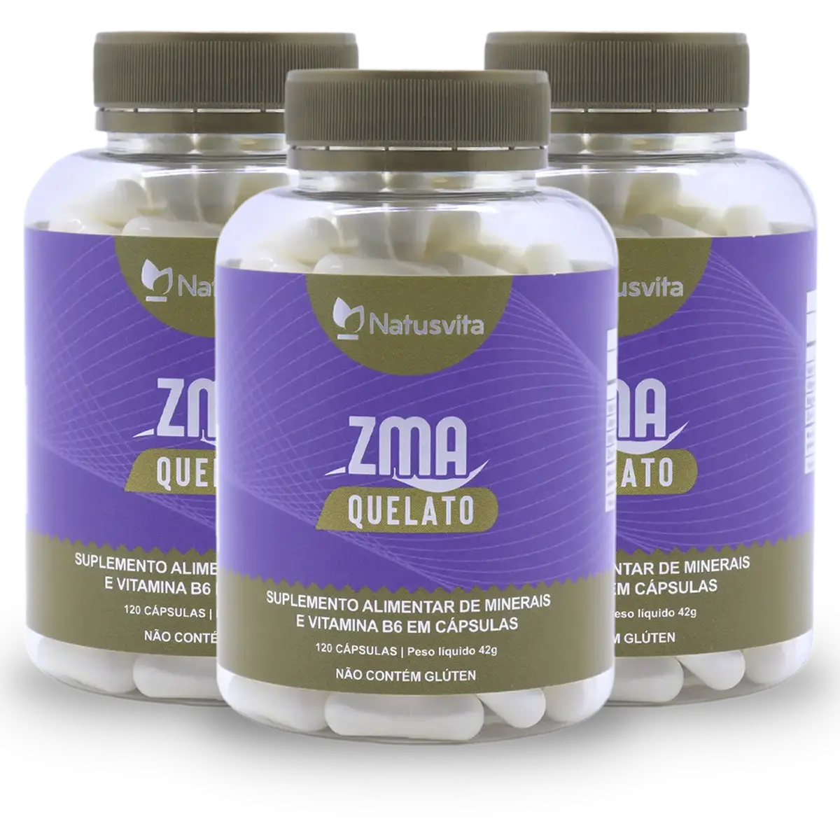 ZMA Quelato (Zinco, Magnésio e Vitamina B6)